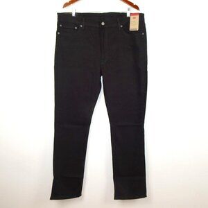 Levi's 511 Slim Jeans Men's Size 40x32 Black Denim Stretch